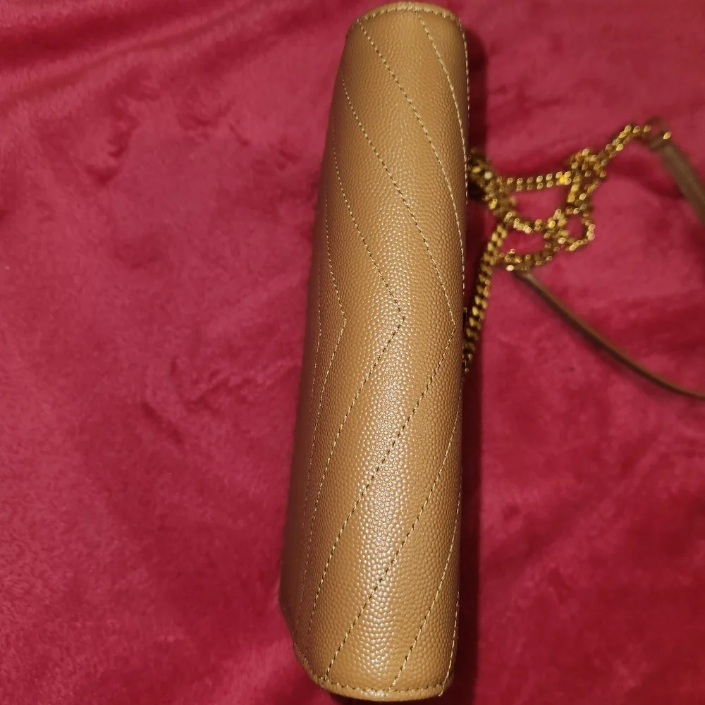 Saint Laurent YSL Tan CASSANDRE Bag - Picture 6 of 14